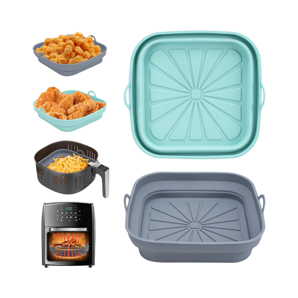 Moules en silicone carré Airfryer x2