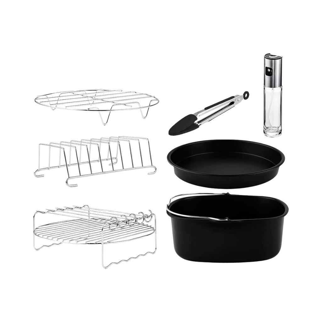 Kit accessoires cuisine Cecotec Airfryer x8 pièces