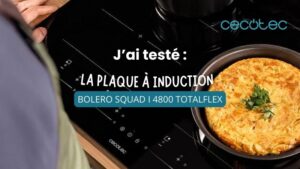 Plaque de cuisson à induction : test complet de la Bolero Squad I 4800 TotalFlex de Cecotec