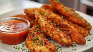 Aiguillette de poulet au airfryer : cuisson rapide, croustillant et léger